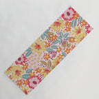 Alicia Pink Pattern Yoga Mat Gallery Image 1