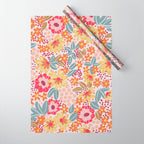 Alicia Pink Pattern Wrapping Paper Gallery Image 1