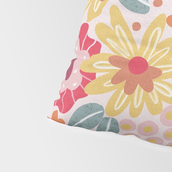 Alicia Pink Pattern Pillow Sham Gallery Image 4