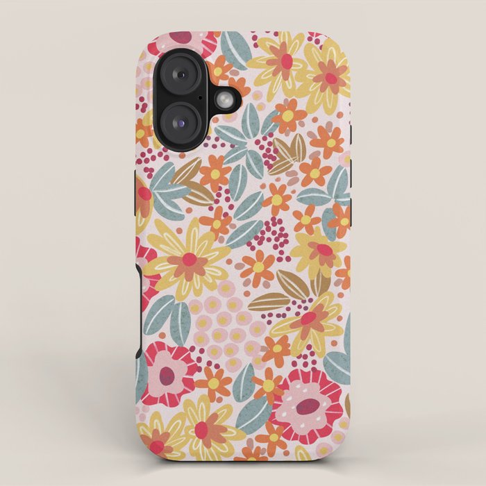 Alicia Pink Pattern iPhone Case Gallery Image 1