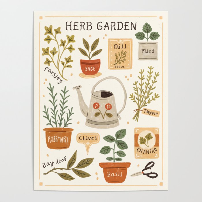 Herb Garden Poster Gallery Image 4