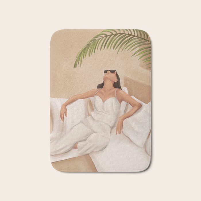 Summer Heat Bath Mat Gallery Image 1
