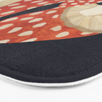 Poison Mushrooms Bath Mat Gallery Image 3
