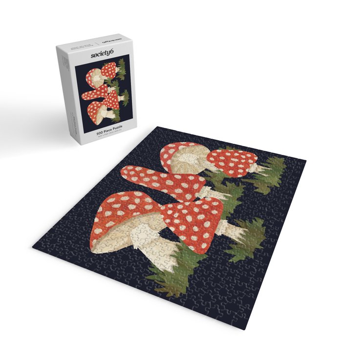 Poison Mushrooms Jigsaw Puzzle Gallery Image 2