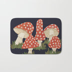 Poison Mushrooms Bath Mat Gallery Image 1