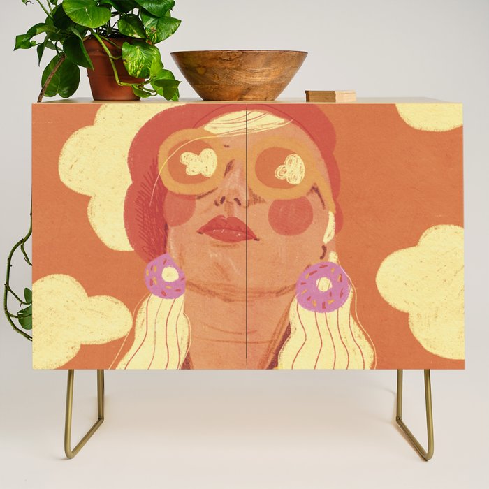 Orange sky Credenza Gallery Image 1