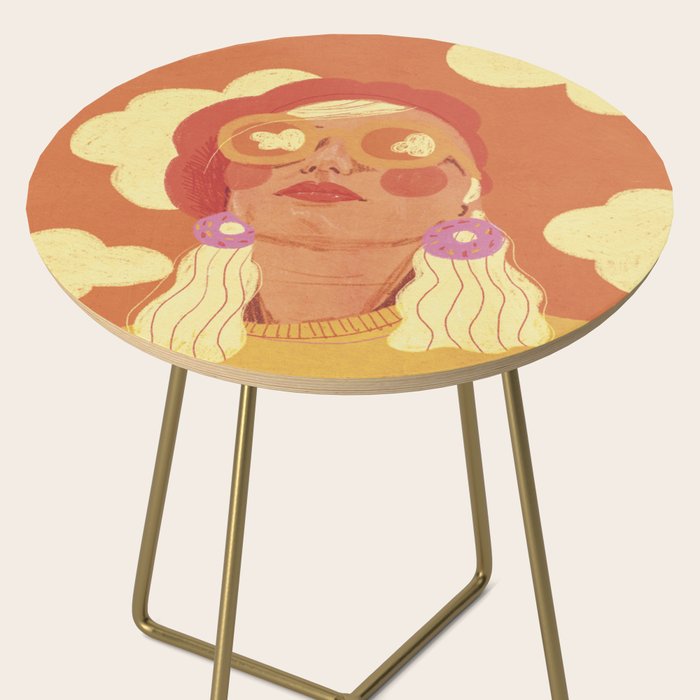Orange sky Side Table Gallery Image 2