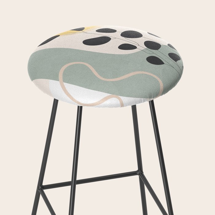 Abstract Geometry 44 Stool Gallery Image 2