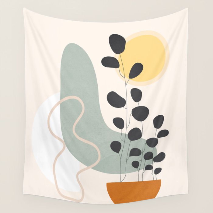 Abstract Geometry 44 Wall Tapestry Gallery Image 4