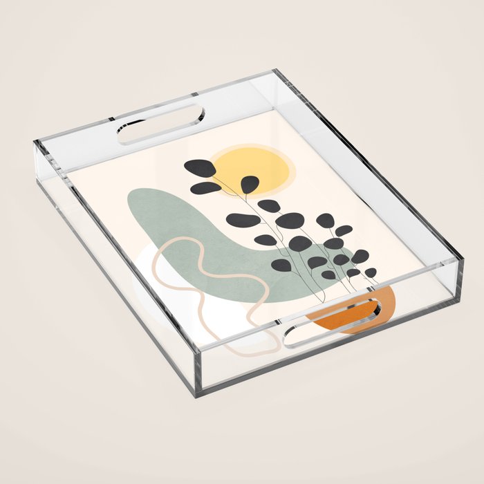 Abstract Geometry 44 Acrylic Tray Gallery Image 1