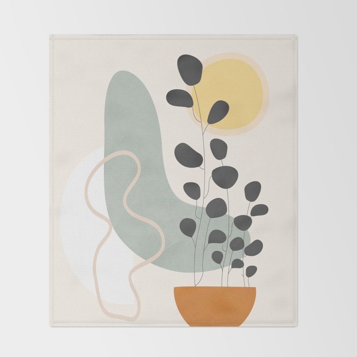 Abstract Geometry 44 Throw Blanket Gallery Image 2