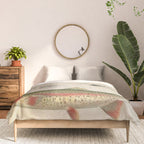 Vintage Rainbow Trout Fly Fishing Lure Patent Game Fish Identification Chart Comforter Gallery Image 3