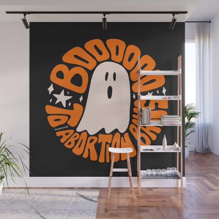 Boo to Abortion Bans Wall Mural Gallery Image 1