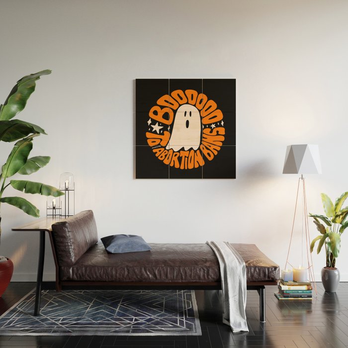 Boo to Abortion Bans Wood Wall Art Gallery Image 2
