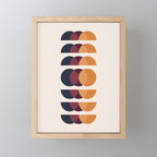 Minimalist Retro Shapes II Mini Art Print Gallery Image 1