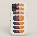 Minimalist Retro Shapes II iPhone Case Gallery Image 1