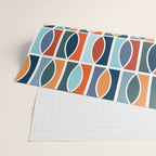 Colorful Mid Century design Wrapping Paper Gallery Image 2
