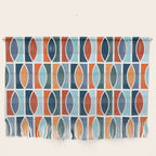 Colorful Mid Century design Wall Hanging Gallery Image 1
