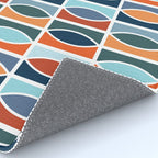 Colorful Mid Century design Rug Gallery Image 4