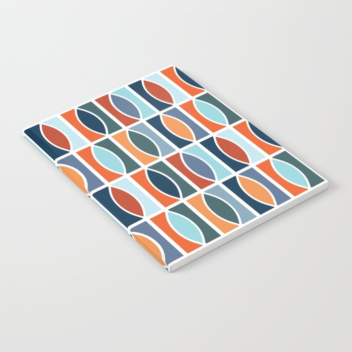 Colorful Mid Century design Notebook Gallery Image 1