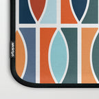 Colorful Mid Century design Laptop Sleeve Gallery Image 3