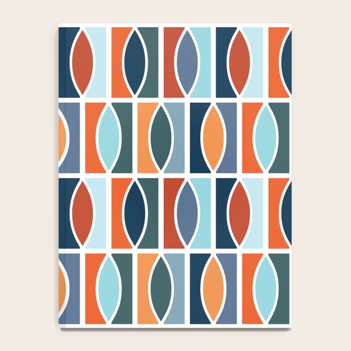 Colorful Mid Century design Notebook Gallery Image 4