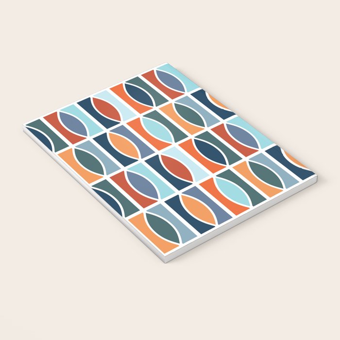 Colorful Mid Century design Notebook Gallery Image 3