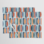 Colorful Mid Century design Placemat Gallery Image 1