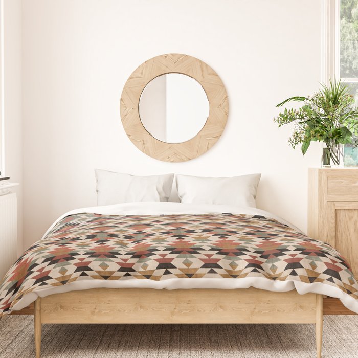 Southwestern Boho Prints Duvet Cover Gallery Image 3