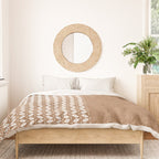 Two Toned Tan Texture Duvet Cover Gallery Image 3