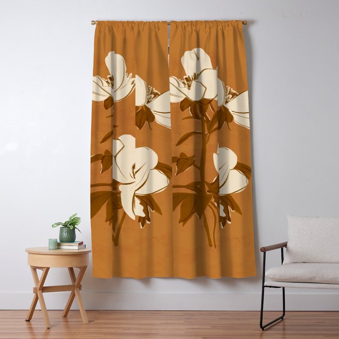 Flowers 60 Window Curtain Gallery Image 5