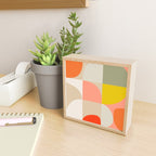 Shapes abstract pastel II Mini Art Print Gallery Image 2