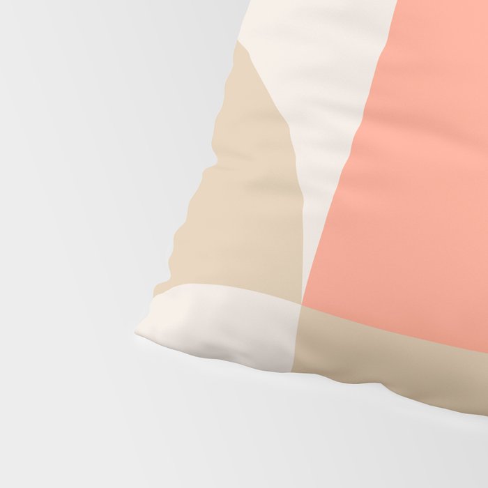 Shapes abstract pastel II Pillow Sham Gallery Image 4