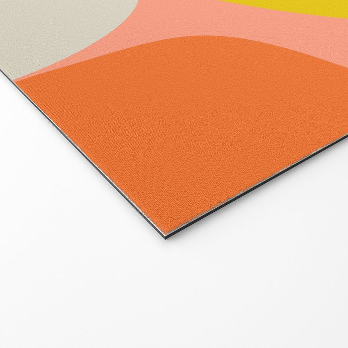 Shapes abstract pastel II Welcome Mat Gallery Image 2