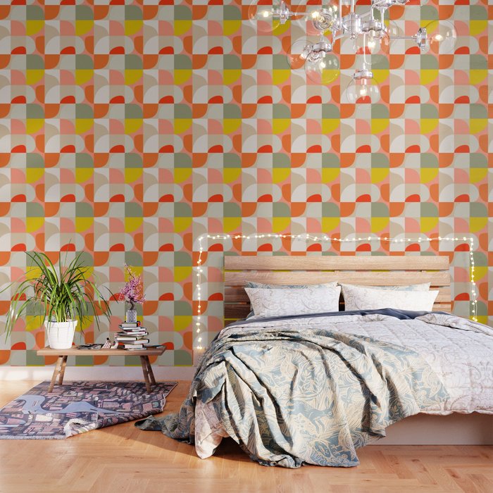 Shapes abstract pastel II Wallpaper Gallery Image 1