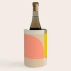 Shapes abstract pastel II Wine Chiller Gallery Image 1
