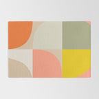 Shapes abstract pastel II Rug Gallery Image 2