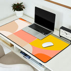Shapes abstract pastel II Desk Mat Gallery Image 2