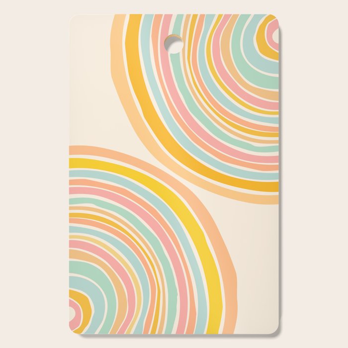 Rainbow Reflections Cutting Board Gallery Image 1