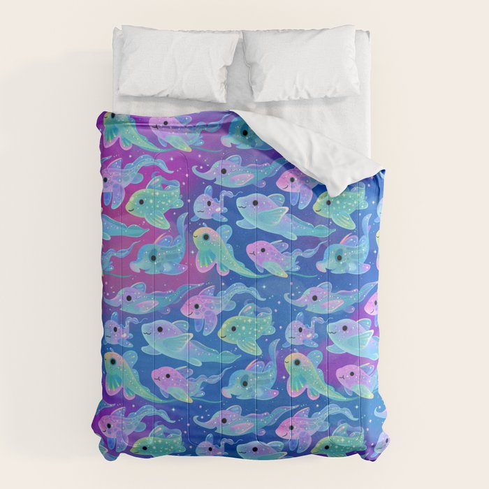Chimaera (Ghost sharks) Comforter Gallery Image 1