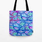 Chimaera (Ghost sharks) Tote Bag Gallery Image 1