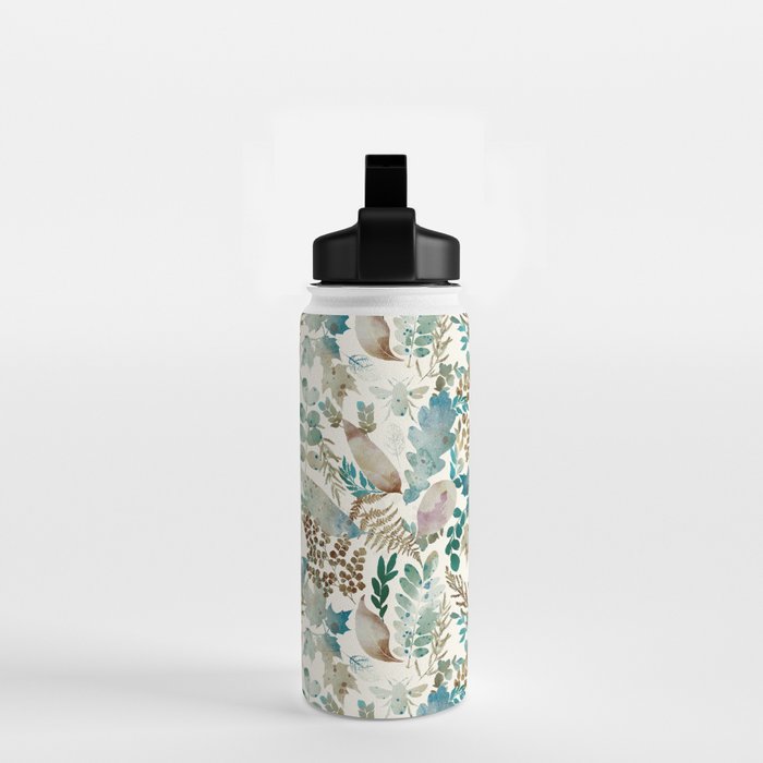 Autumn Botanical Bliss  Water Bottle Gallery Image 2