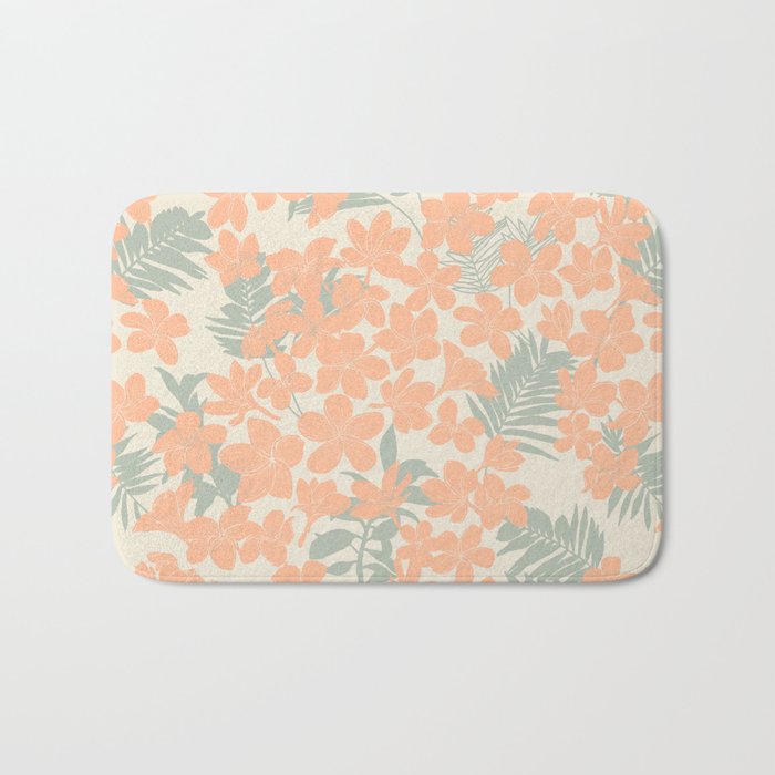 Exotical flowering blooms AH Bath Mat Gallery Image 1