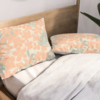 Exotical flowering blooms AH Pillow Sham Gallery Image 2