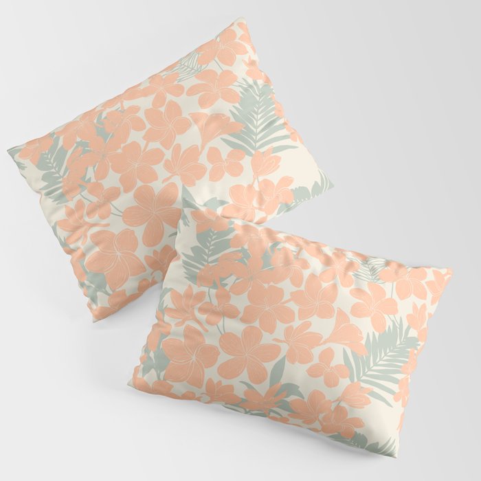 Exotical flowering blooms AH Pillow Sham Gallery Image 1