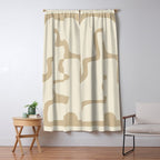 Modern Abstract Shapes 20 Window Curtain Gallery Image 5