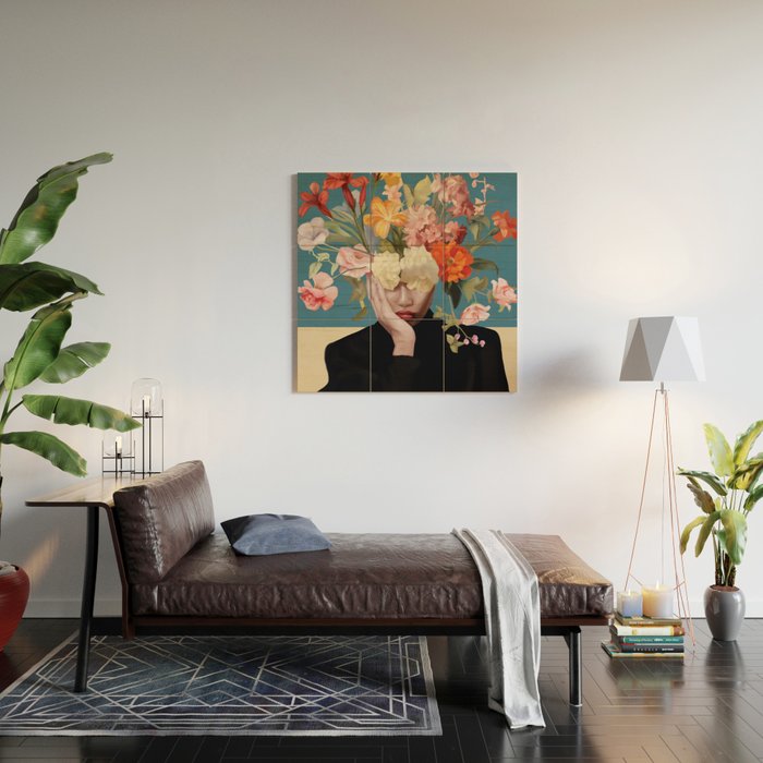 The Secret Garden Within  Wood Wall Art Gallery Image 2