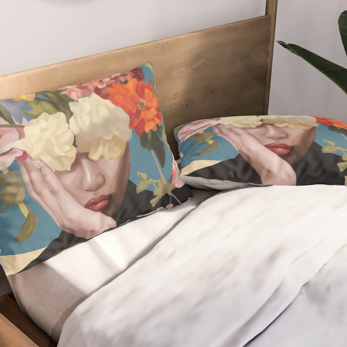 The Secret Garden Within  Pillow Sham Gallery Image 2