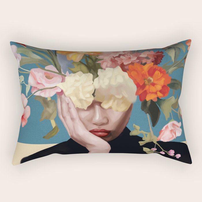 The Secret Garden Within  Rectangular Pillow Gallery Image 1