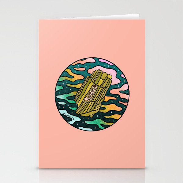 Taurus Crystal Stationery Card Gallery Image 2